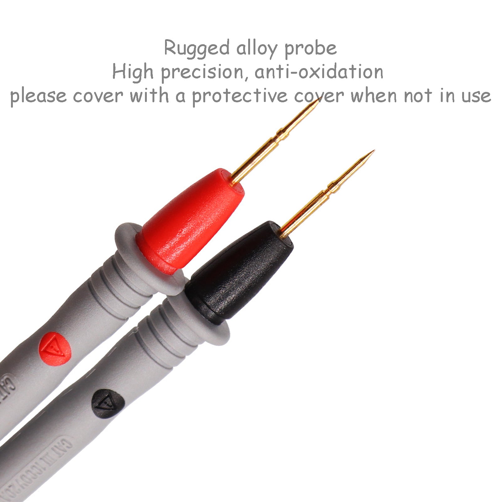 Professional 1000V 20A Multimeter Test Lead with Ultra-Sharp Gold-Plated Probes, 40.5-inch/103cm Silicone Wire Leads, Test Leads for Fluke Test Leads, AstroAI, Klein Multimeter Electronic Clamp Tester