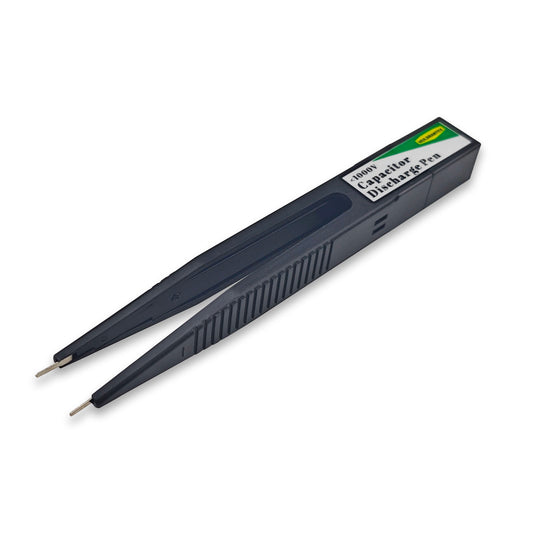 1000V Capacitor Discharge Pen High Voltage Capacitor Discharge Tool with LED Indicator for Automotive LED Light, HVAC, Console, Polarity-Free, Fast Discharging, Safe for Capacitor Maintenance & Repair