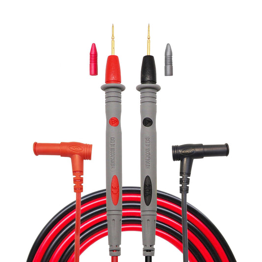 Professional 1000V 20A Multimeter Test Lead with Ultra-Sharp Gold-Plated Probes, 40.5-inch/103cm Silicone Wire Leads, Test Leads for Fluke Test Leads, AstroAI, Klein Multimeter Electronic Clamp Tester