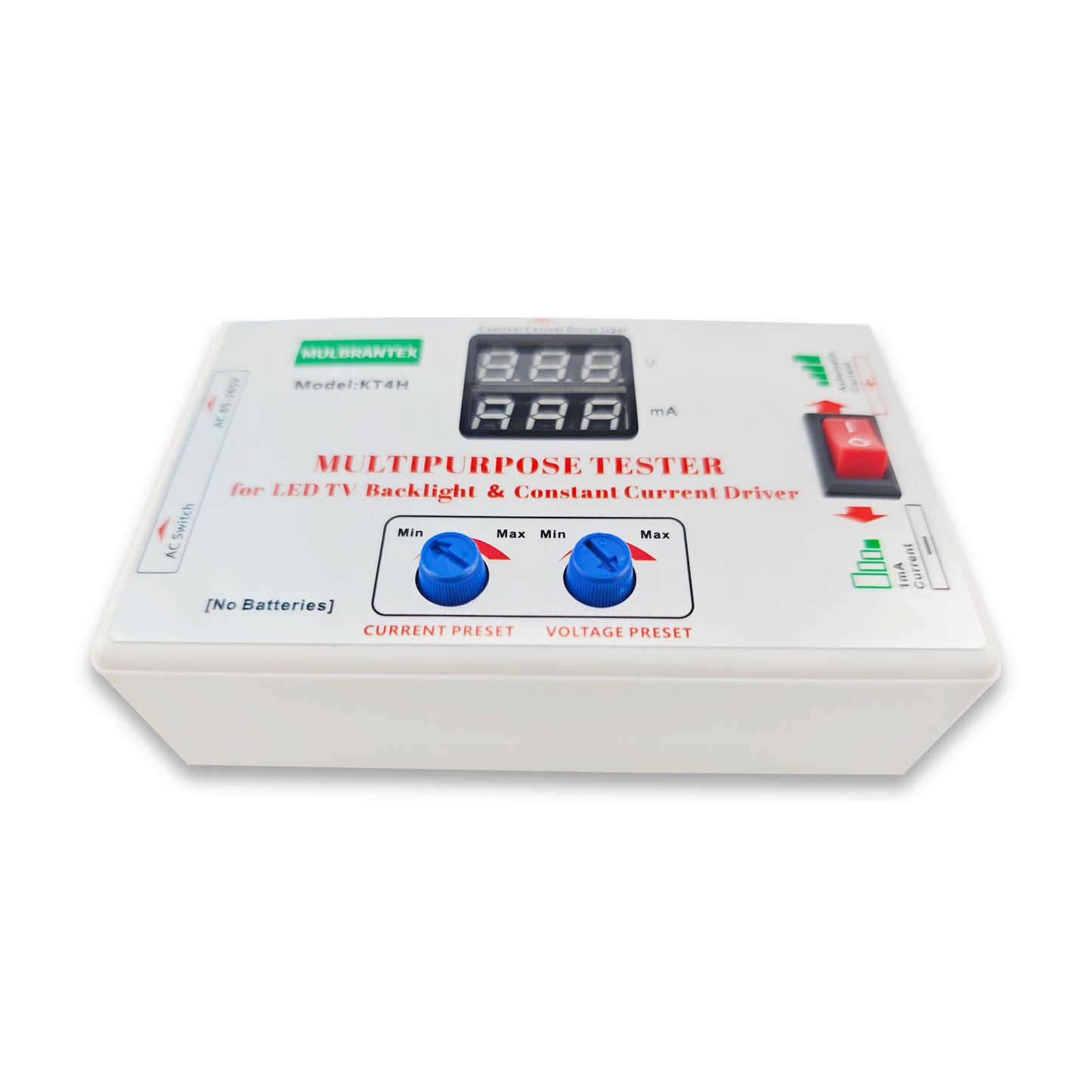 TV LED Backlight Strip & Constant Current Driver Tester - No Screen Disassembly Required- for All LED Lights Repair - 0-330V Withstand Voltage Tester, Multipurpose Tester for DIY Home Maintenance